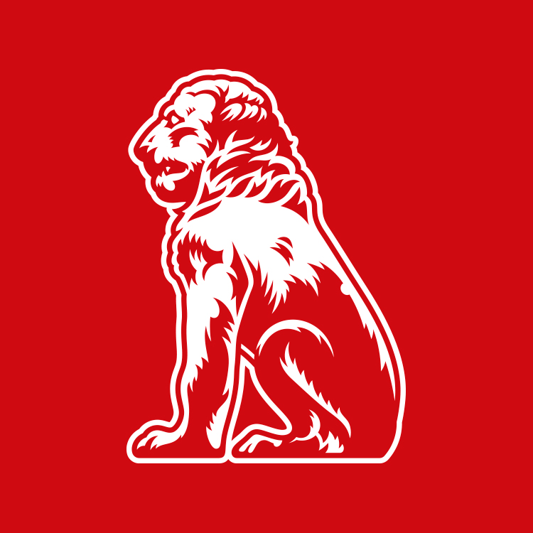 logo πανσερραικός κόκκινο